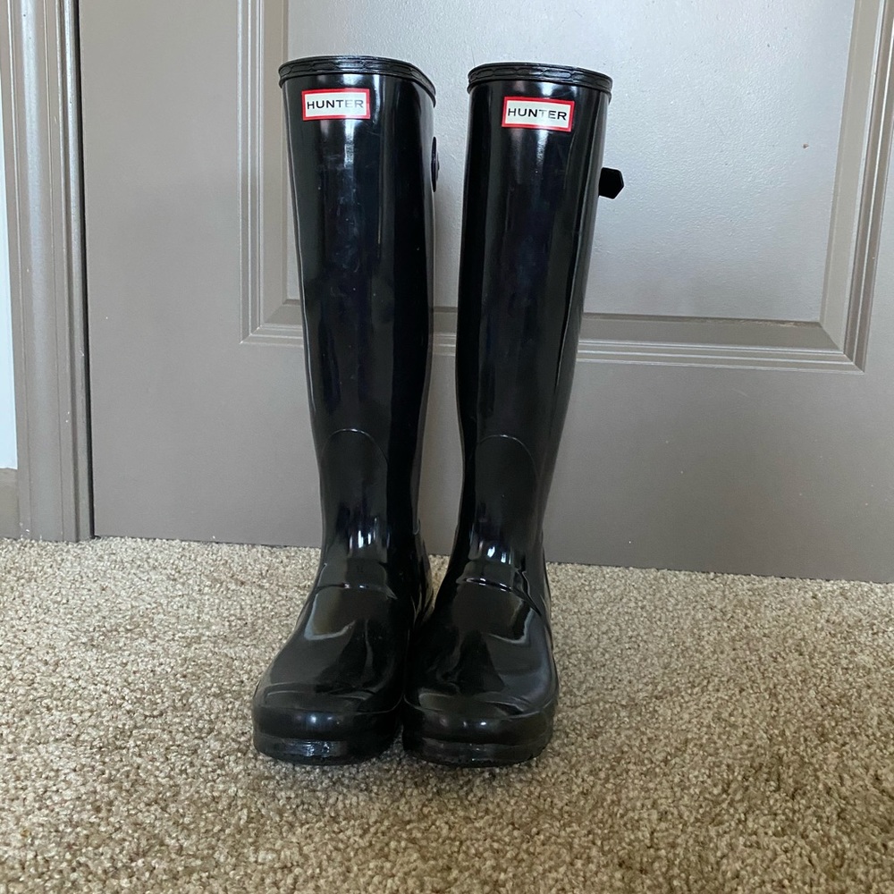 Hunter Black Boots